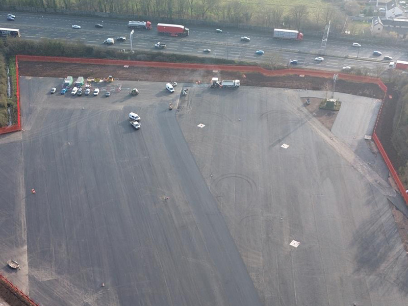 Carpark sector surfacing image