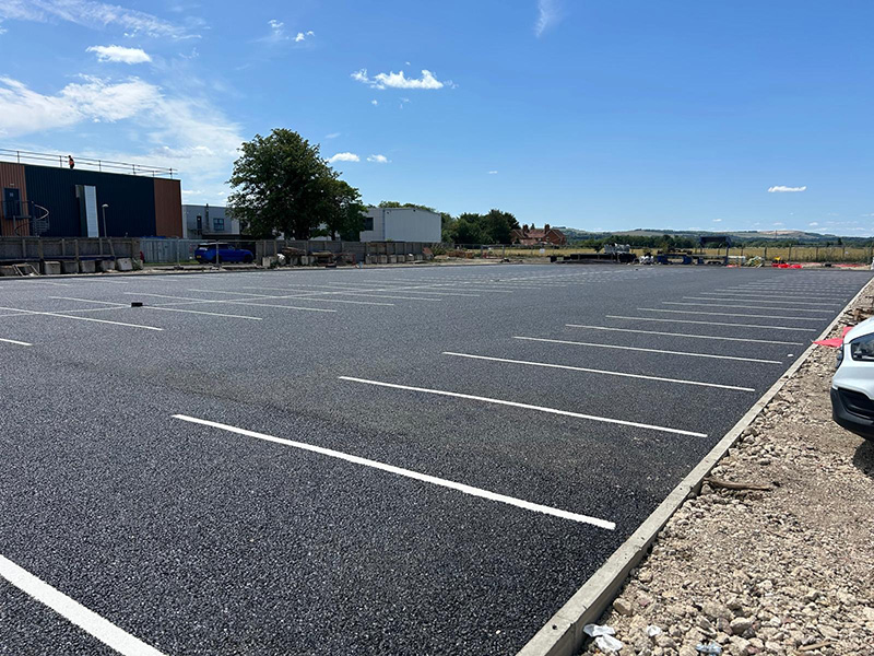 Commercial sector surfacing image